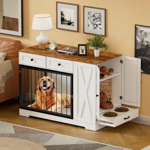 Dog Crate Furniture Style Kennel
