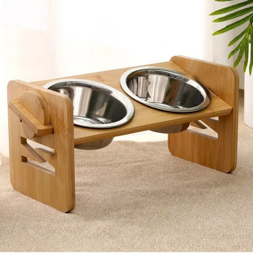 Elevated Pet Bowl Set